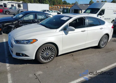 2014 Ford Fusion Titanium z USA, uszkodzony, nr VIN 3FA6P0K96ER361103